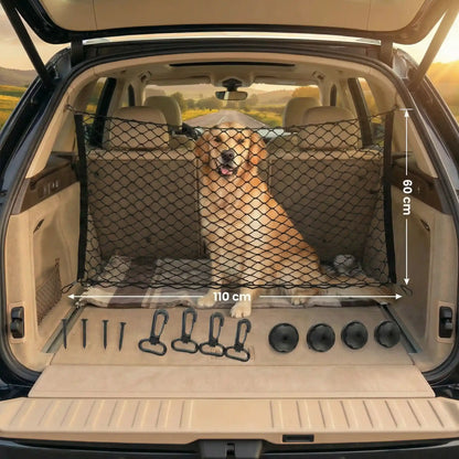 Filet pour voiture chien dimension