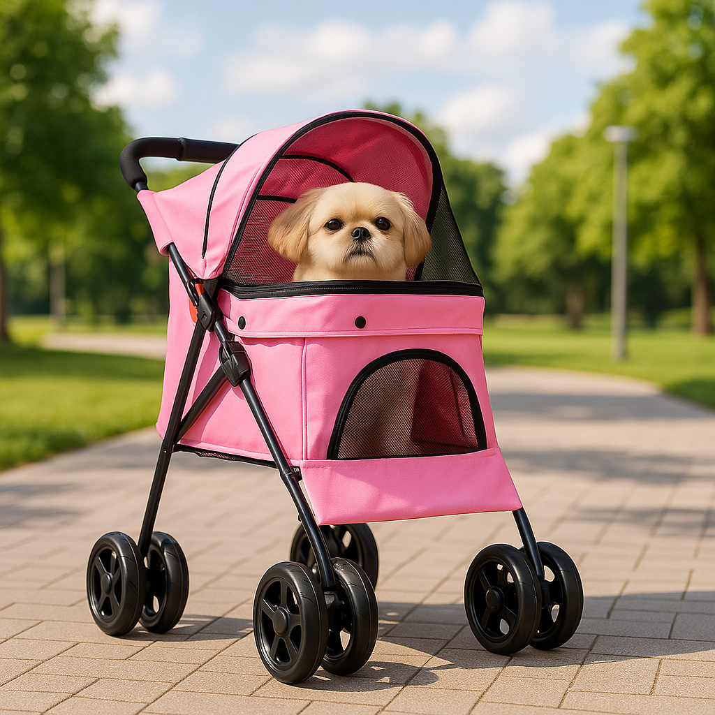 Poussette confort pour animaux