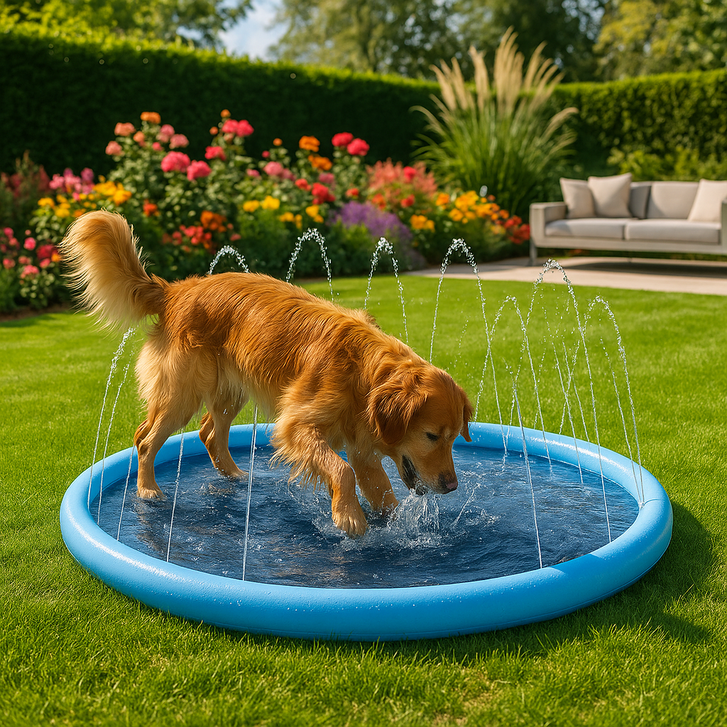 Tapis jet d eau