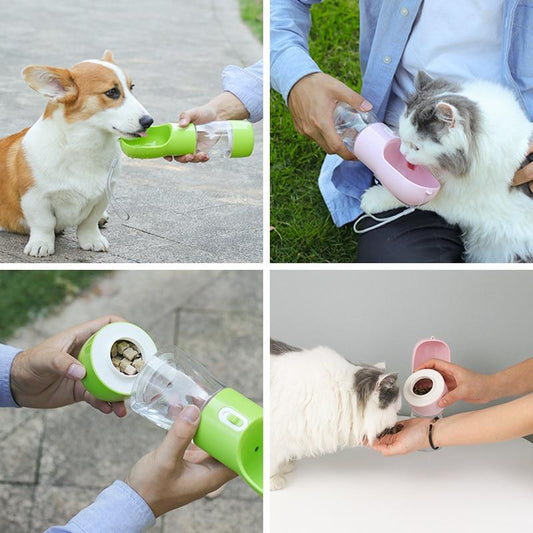 Bottle&Bowl™ | Gourde pour chien - Amour des chiens