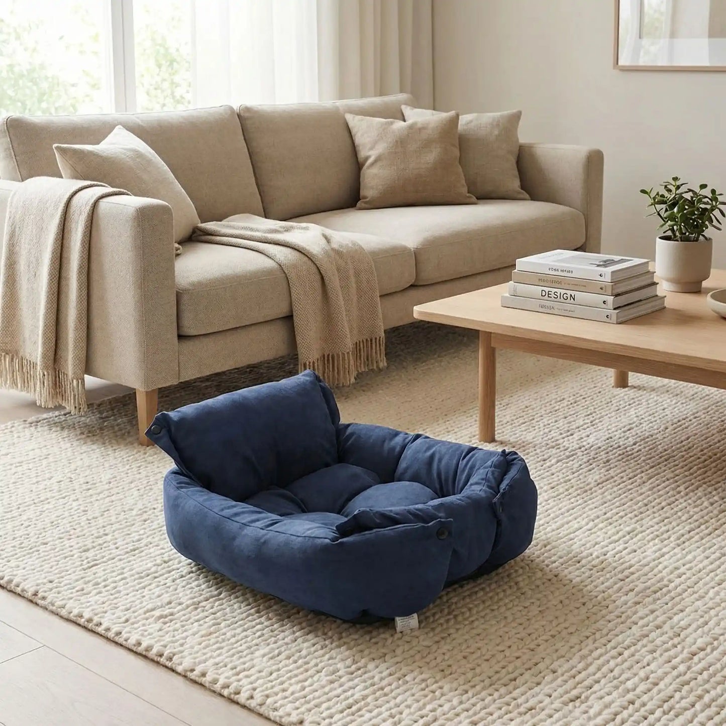 Coussin Chien Orthopédique 3-en-1 | Confort Plus