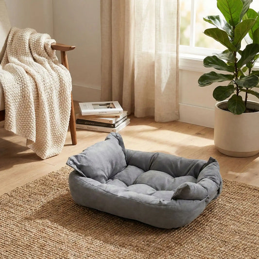 Coussin Chien Orthopédique 3-en-1 | Confort Plus