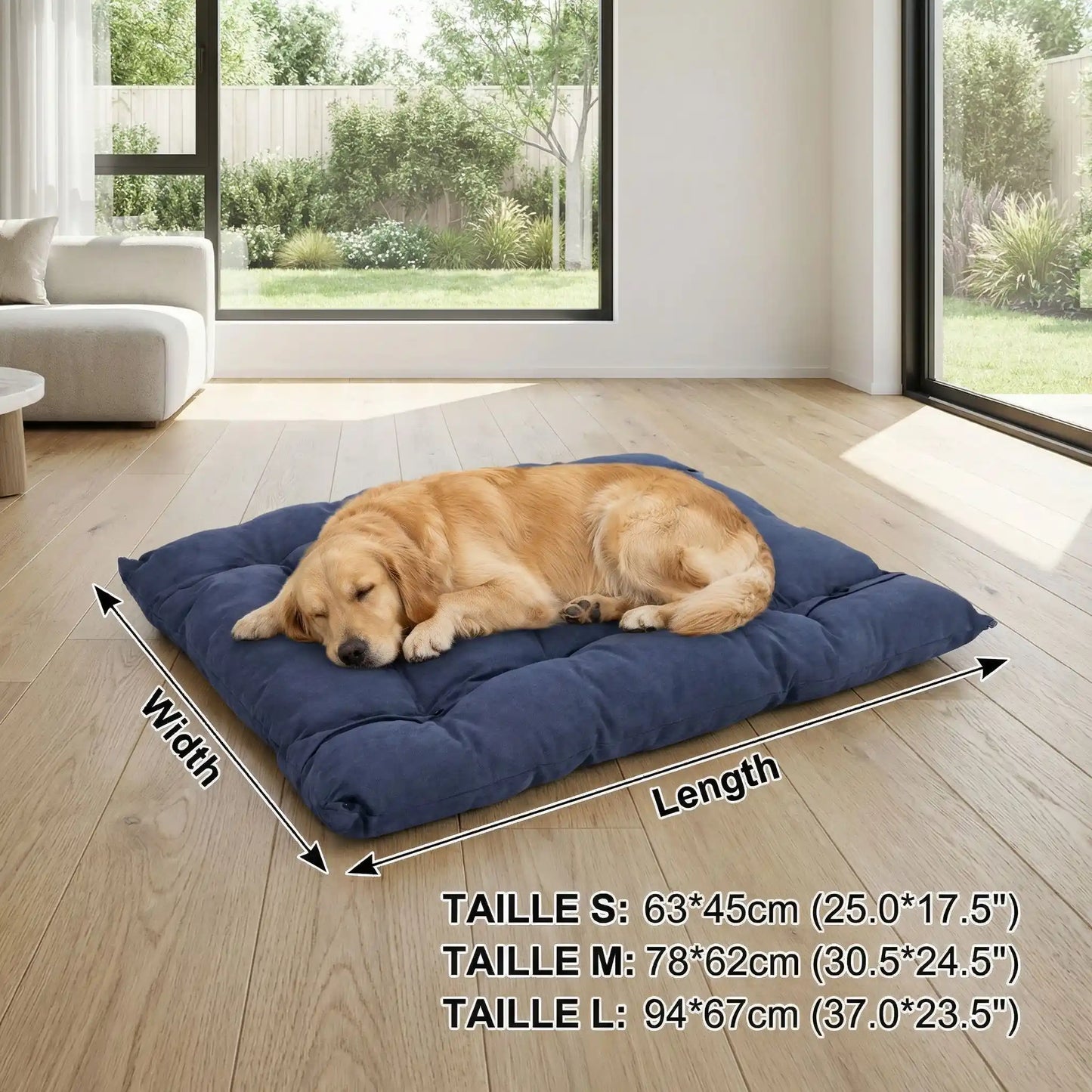 Coussin Chien Orthopédique 3-en-1 | Confort Plus