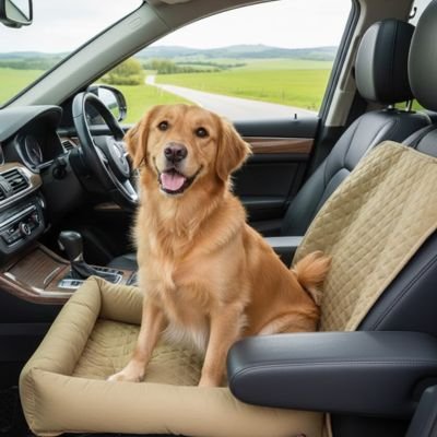 Housse voiture chien 